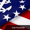 G128 American USA Yacht Ensign Flag | 1x1.5 Ft | ToughWeave Series Embroidered 300D Polyester | Nautical Flag, Embroidered Stars, Sewn Stripes, Indoor/Outdoor, Brass Grommets